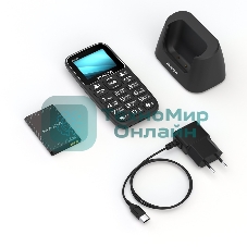 Мобильный телефон Maxvi B110ds черный