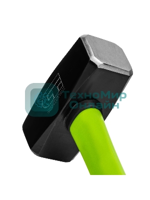 Кувалда Сибртех 1500 г, фибергласовая обрезиненная рукоятка