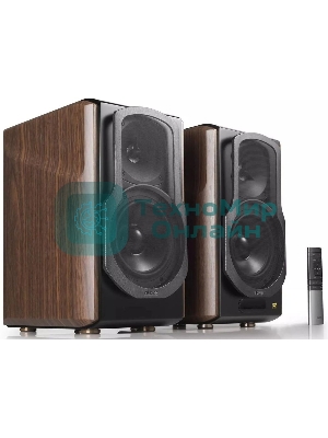 Колонки Edifier S2000MKIII Brown (2.0,Bluetooth 5.0,ДУ,2x 15 Вт (ВЧ), 2x 50 Вт (СЧ/НЧ)