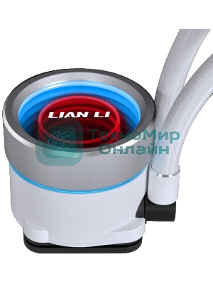 Система жидкостного охлаждения для процессора LIAN LI Galahad II Trinity G89.GA2T36W.00 белый 120мм алюминий+медь 2450rpm 30db 4-pin 280W