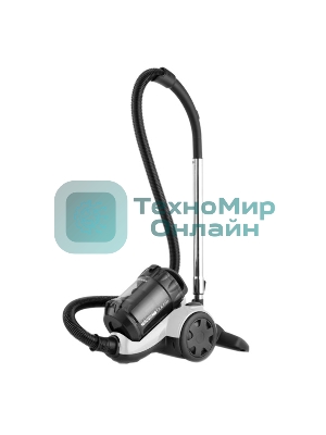 Пылесос Centek CT-2528 белый/черный, 350/2000 Вт, уборка сухая, пылесборник циклонный фильтр, 1.5 л