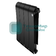 Радиатор биметаллический Royal Thermo Infinity 500 Noir Sable VR80 - 6 секц.