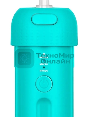 Ирригатор Kitfort КТ-2988 портатив. 2насад. белый/бирюзовый