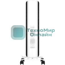 Обогреватель масляный Royal Clima Laggio Nero ROR-LN9-2000M, с терморегулятором, 2000Вт, 8 секций, 3 режима, белый/серый