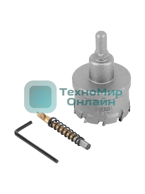 Коронка по металлу Denzel твердосплавная, 51 мм