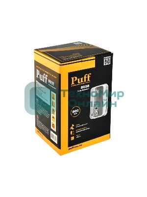 Дозатор для жидкого мыла из нерж. стали Puff-8608, хром, 800 мл, глянцевый, 19х12х12 см