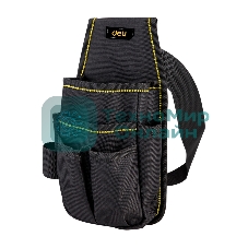 Поясная сумка монтажника Deli DL430003 260 x 150 мм, 6 карманов, ткань Оксфорд 600D