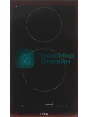 Варочная панель Gorenje ECT321BCSC, конфорок: 2 шт., стеклокерамика, независимая, черный