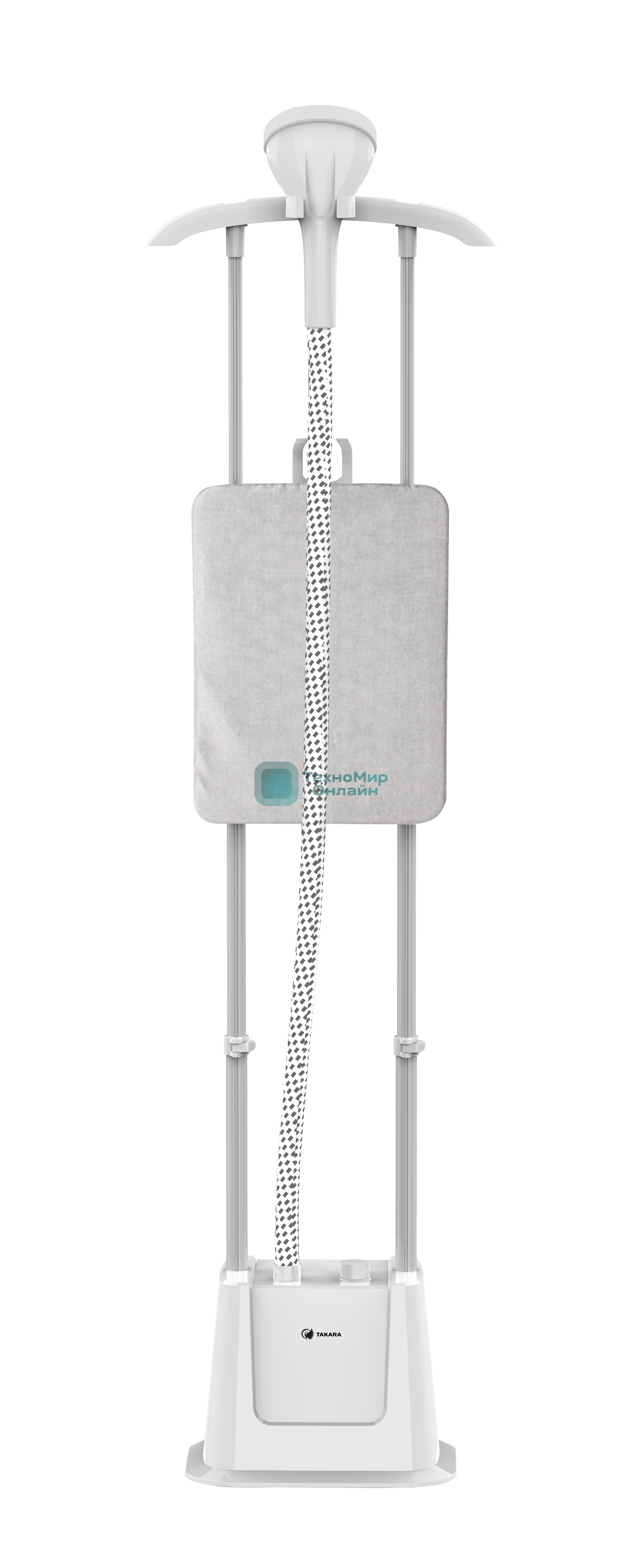 Отпариватель TAKARA TGS-170 белый/серый, 2200 Вт, 32 г/мин, 1200 мл