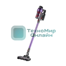 Пылесос вертикальный Zelmer STICK ZSVC925T Wiktor фиолетовый/черный, питание от аккумулятора, 380 Вт, уборка сухая, пылесборник 0.8 л