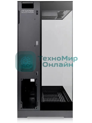 Компьютерный корпус Thermaltake CTE E550 TG черный без БП ATX 8x120мм 6x140мм 2xUSB3.0 audio bott PSU