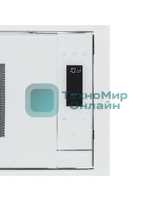 Встраиваемая микроволновая печь Krona ESSEN 60 WH DOTS белый, 31 л, 1000 Вт, переключатели - сенсор