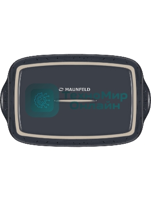 Форма для выпечки и запекания Maunfeld AGATA MF35AGT01BW из жаропрочной керамики 35x22,2x7,5 см