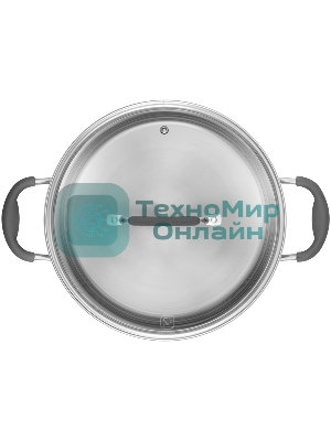 Пароварка Rondell RDS-1103 26 см. 3 перфорированных уровня (5,5 л - нижний ярус)