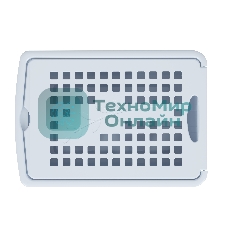 Корзина для белья Альтернатива Виолетта М2444 30 л, голуб .