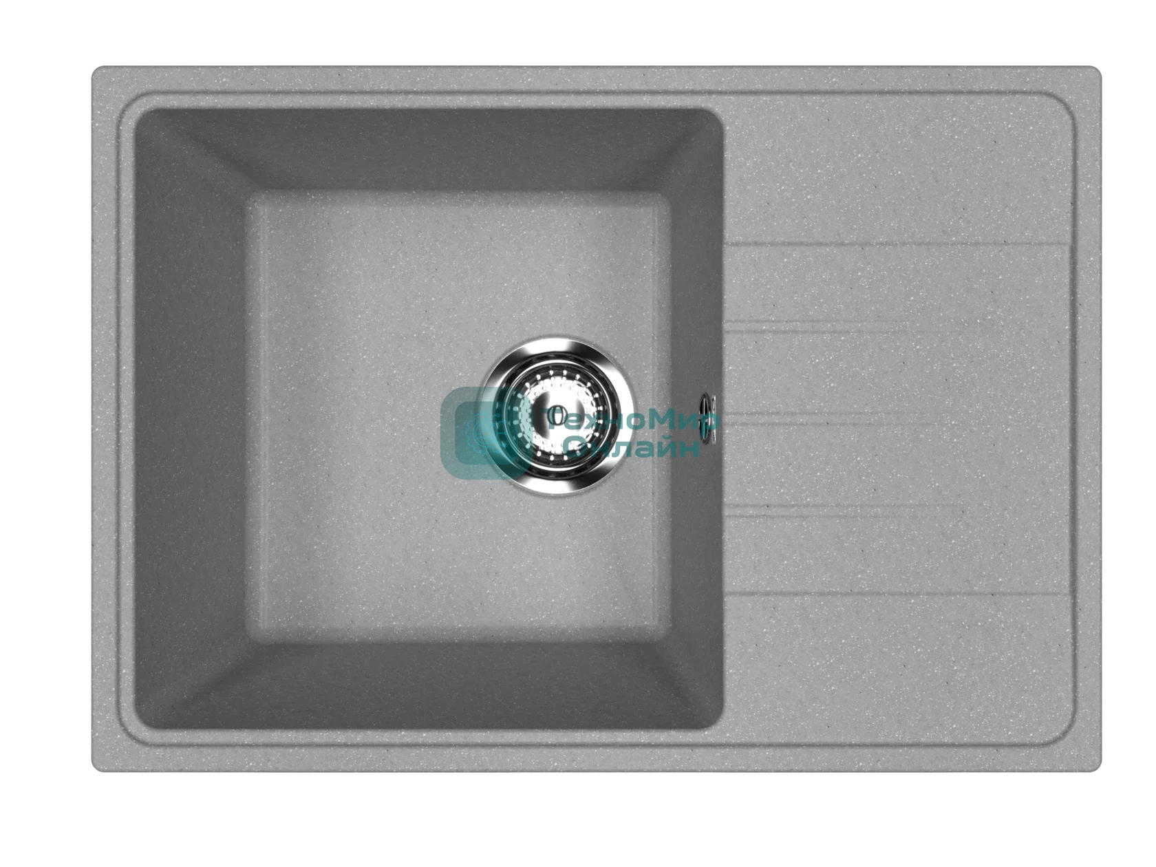 Мойка кухонная PRACTIK PR-M 600-003 светло-серый