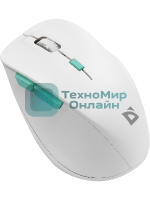 Комплект клавиатура+мышь Defender Cerrato C-978 беспроводной, USB, 1600 DPI, белый/голубой