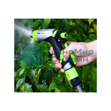 Пистолет-распылитель поливочный Deli DL8763 3 режима распыления, диаметр шланга 3/4