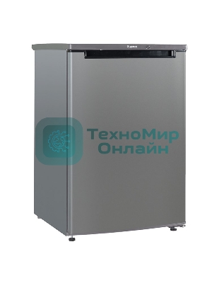 Холодильник Бирюса M508 металлик однокамерный 116/34л морозилка сверху