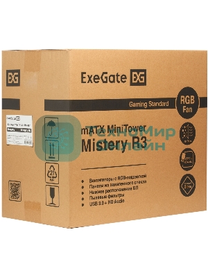 Компьютерный корпус Minitower ExeGate Mistery R3-NPX600