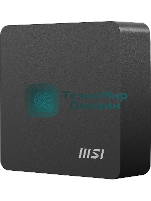 Мини ПК MSI Cubi NUC AI 1UMG-060BRU Core Ultra 7 155H (1.4) Arc graphics без ОС 2x2.5GbitEth WiFi BT 120W черный (936-B20911-060)