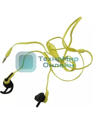 Проводные наушники Smartbuy Rider черный/желтый, внутриканальные, Jack 3.5 мм
