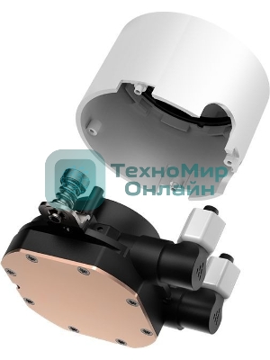 Система жидкостного охлаждения PcCooler DA360 WH ARGB Soc-AM5/AM4/1200/1700/1851 белый 4-pin Al 300W Ret (DA360-WHAWXX-GL)