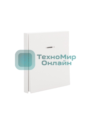 Выключатель Kranz STRONG 1 кл с подсветкой 10А с/у жемчуг