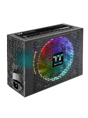 Блок питания Thermaltake ToughPower iRGb PLUS (PS-TPI-1250F3FDTE-1), 1250Вт, 80 PLUS Titanium, 140мм, модульный, черный