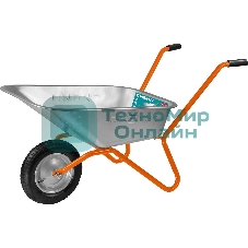 Тачка садовая для мусора СИБИН СТ-11 одноколесная, 90 кг