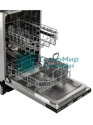 Встраиваемая посудомоечная машина Candy CDIH 2D1047-08 Узкая, 81.5х44.86х55 см, 10 комплектов, 7 программ, 47 дБ