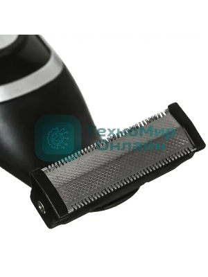 Машинка для стрижки Polaris PHC 0202R черный/серебристый