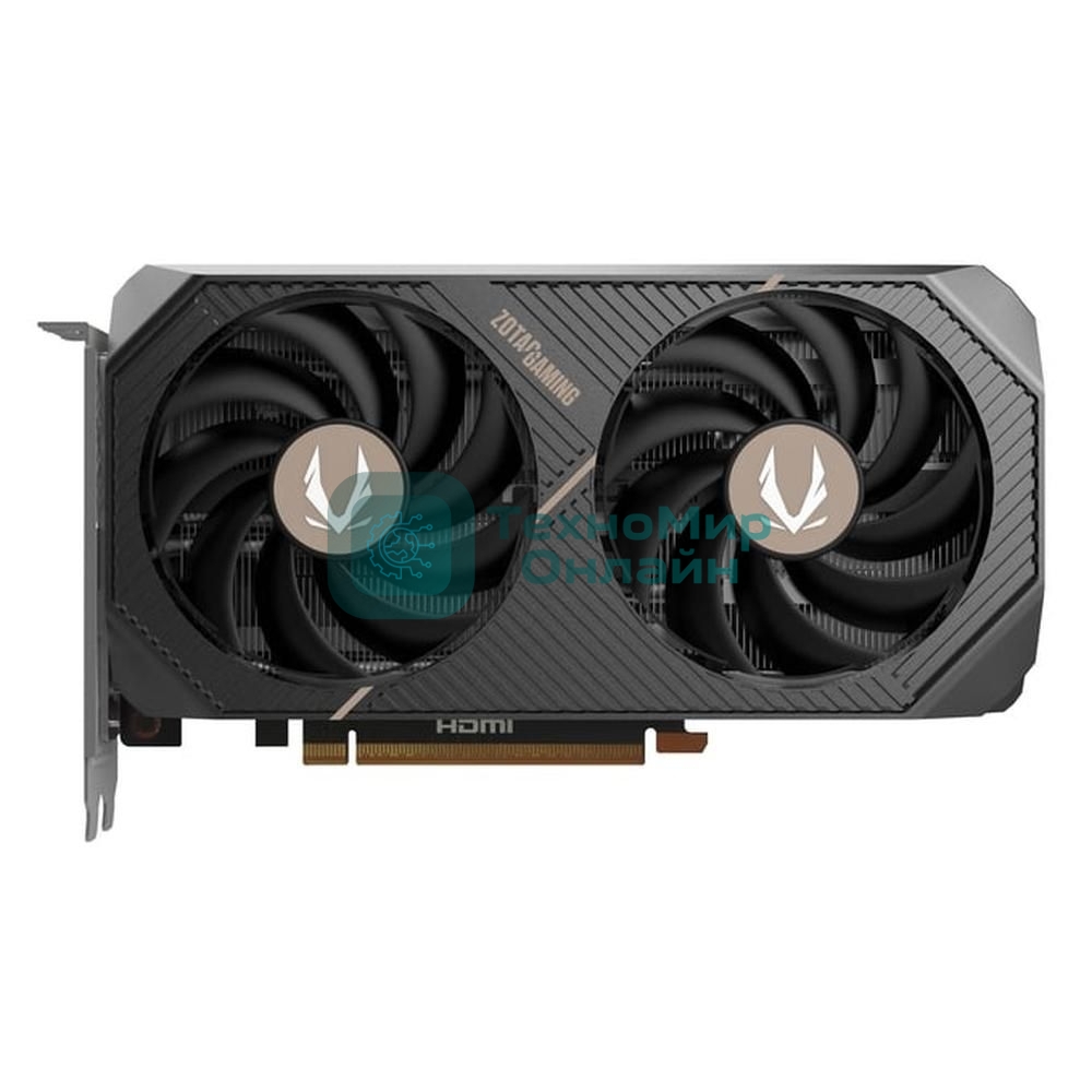 Видеокарта Zotac RTX 5060 AMP 8Gb GDDR7 128bit 3xDP HDMI 2FAN MEDIUM PACK