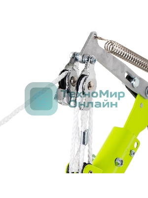 Выдвижная шестопильная пила и секатор Deli DL580512, 4 шкива, сталь SK5, длина лезвия 290 мм, телескопическая рукоятка