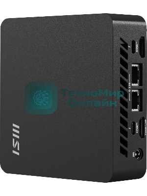Мини ПК MSI Cubi NUC AI 1UMG-060BRU Core Ultra 7 155H (1.4) Arc graphics без ОС 2x2.5GbitEth WiFi BT 120W черный (936-B20911-060)
