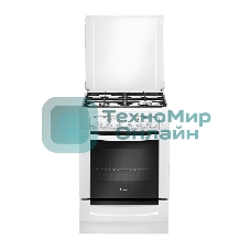 Плита комбинированная Gefest ПГЭ 6102-02 0300 белый, конфорок 4 шт, духовка 55 л, 60 см x 85 см x 60 см