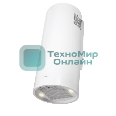 Вытяжка островная Maunfeld Drum Wall 35, белый, 32.5 см, 850 куб. м/ч, 48 дБ