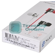 Проводные наушники Oklick HS-S-210 красный, внутриканальные, Jack 3.5 мм