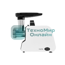 Мясорубка электрическая Centek CT-1603 белый, 2000 Вт, 2.0 кг/мин, реверс, защита от перегрузки, насадки - 4