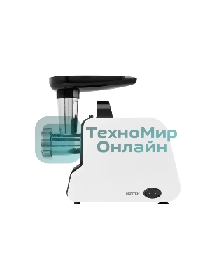 Мясорубка электрическая Centek CT-1603 белый, 2000 Вт, 2.0 кг/мин, реверс, защита от перегрузки, насадки - 4