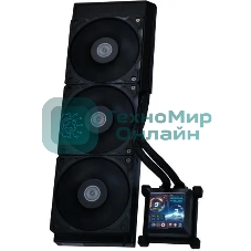 Система жидкостного охлаждения Lian-Li HydroShift LCD 360S Soc-AM5/AM4/1700 черный 4-pin 29.8dB Al+Cu LCD 330W Ret (G89.GHSLCD36SB.R0)