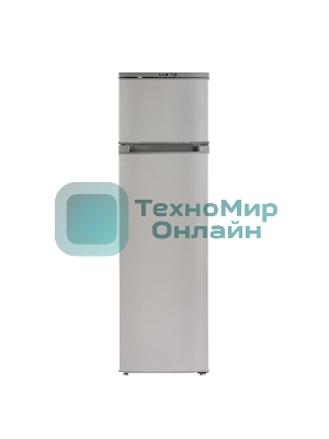Холодильник Бирюса M424 металлик двухкамерный 170/35л морозилка сверху