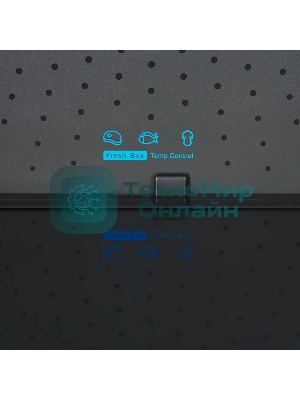 Холодильник Kuppersberg NFFD 186 BG черное стекло трехкамерный 303/172л морозилка сбоку, No Frost, Side by Side