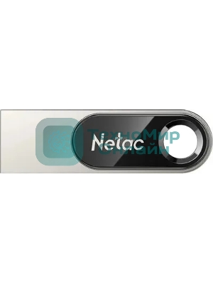 Флешка USB Netac U278 (NT03U278N-032G-32PN), 32Gb, USB 3.0, R/W 90/45, серебристый/черный