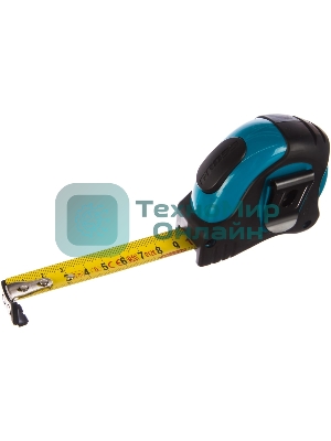 Рулетка Gross 31112 ''schlagfest'' 5м x 19мм магн. обрез зацеп двухст. шкала нейлон покр. автомати