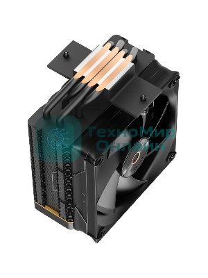 Кулер Ocypus Iota A40 BK Black Iota-A40-BK черный 120мм алюминий+медь 2000rpm 29db 4-pin 220W 156мм