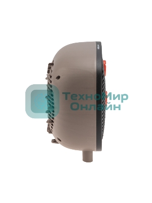 Тепловентилятор Rexant черный, 2000 Вт, 20 м2, термостат