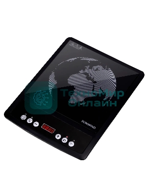 Плита настольная индукционная SunWind SCI-0501 черный стеклокерамика (настольная)