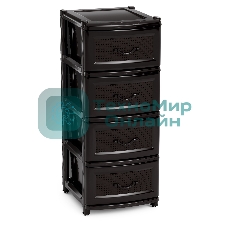 Комод Альтернатива Эконом 4 секц. М2443