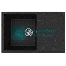 Мойка кухонная PRACTIK PR-M 735-004 черный оникс